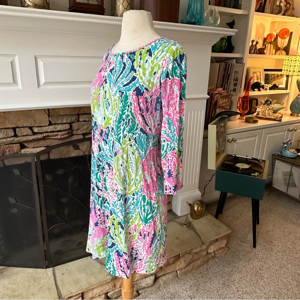 Lilly Pulitzer 97181 Marlowe Dress in Lets Cha Cha Print Size medium - Picture 5 of 9